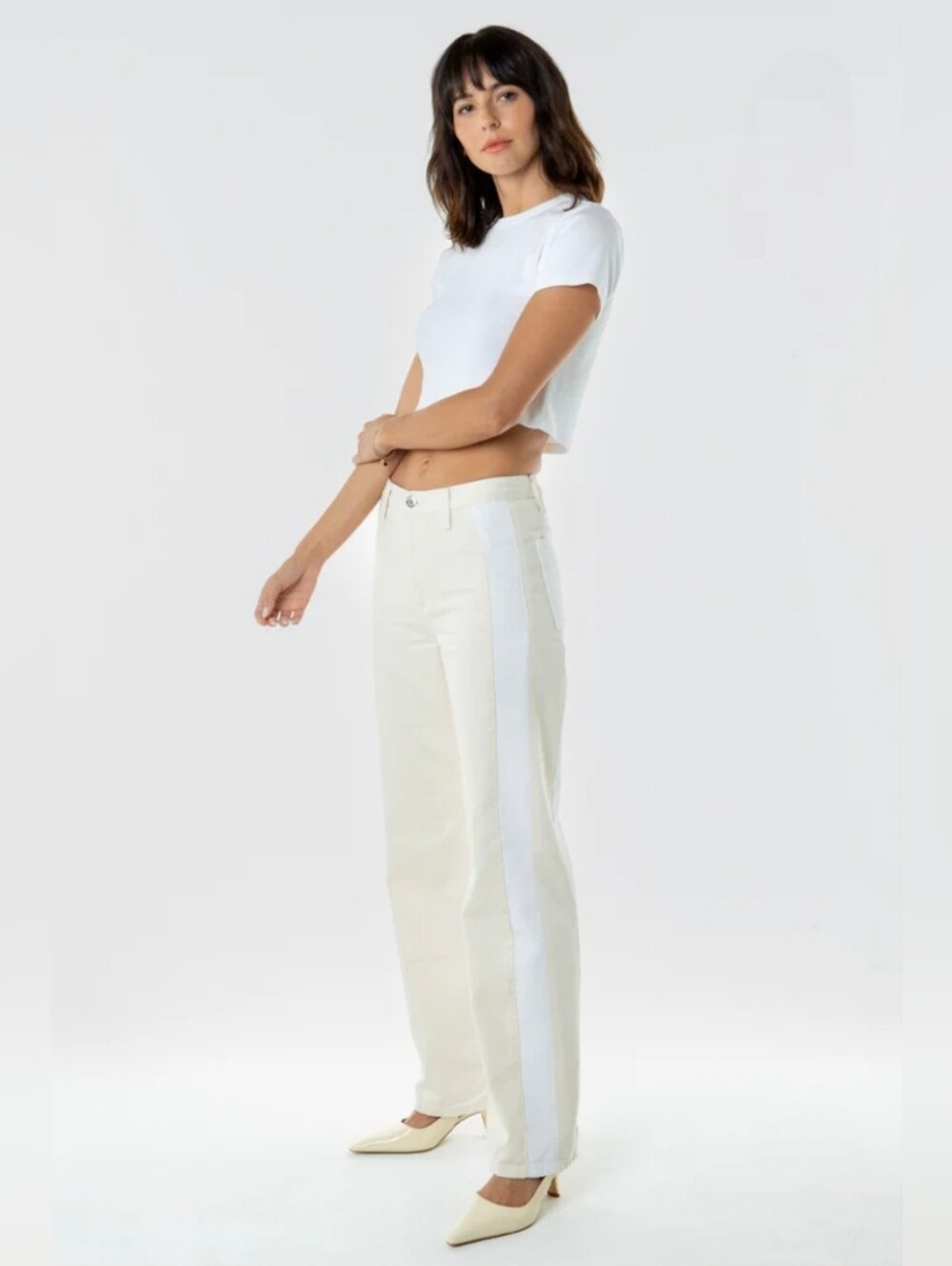 Etica Dayton NWOT Two Tone Trousers Sz 28